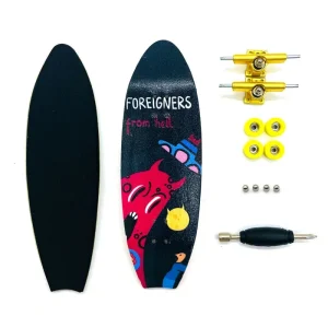 Finger Longboard Extraterrestre