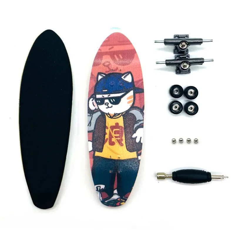 Finger Longboard Street