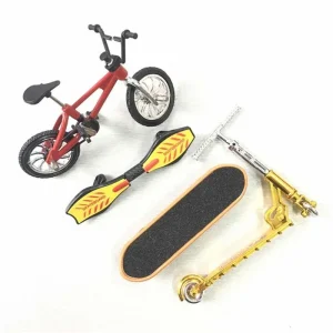 Finger BMX Rouge, Finger Skate, Finger trottinette, Waveboard