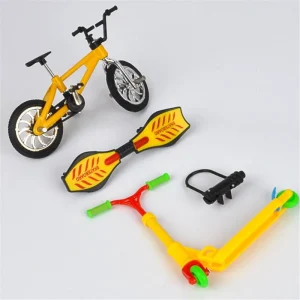 Pack Jaune: Finger BMX, Waveboard, Finger Trottinette