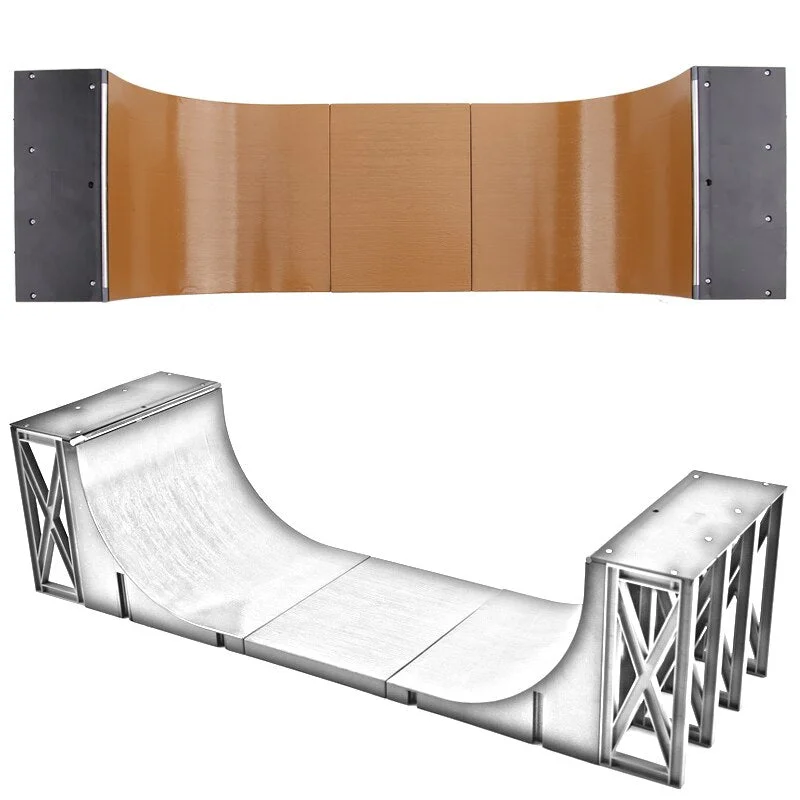 Mini Skatepark avec Rampe Halfpipe