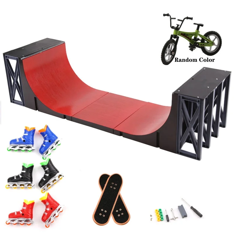 Rampe Halfpipe Rouge