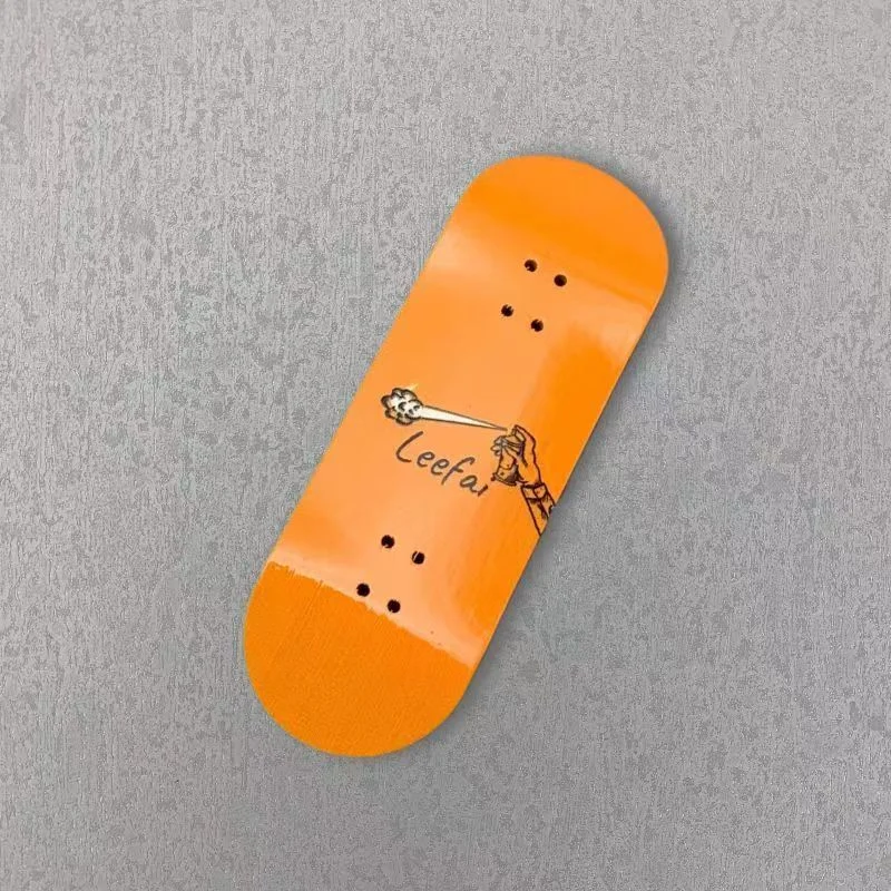 Planche Finger Skate Leefai Orange