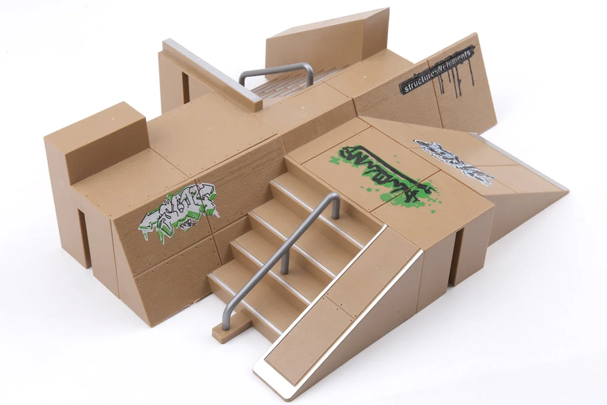 SkatePark Finger Skate B avec accessoires