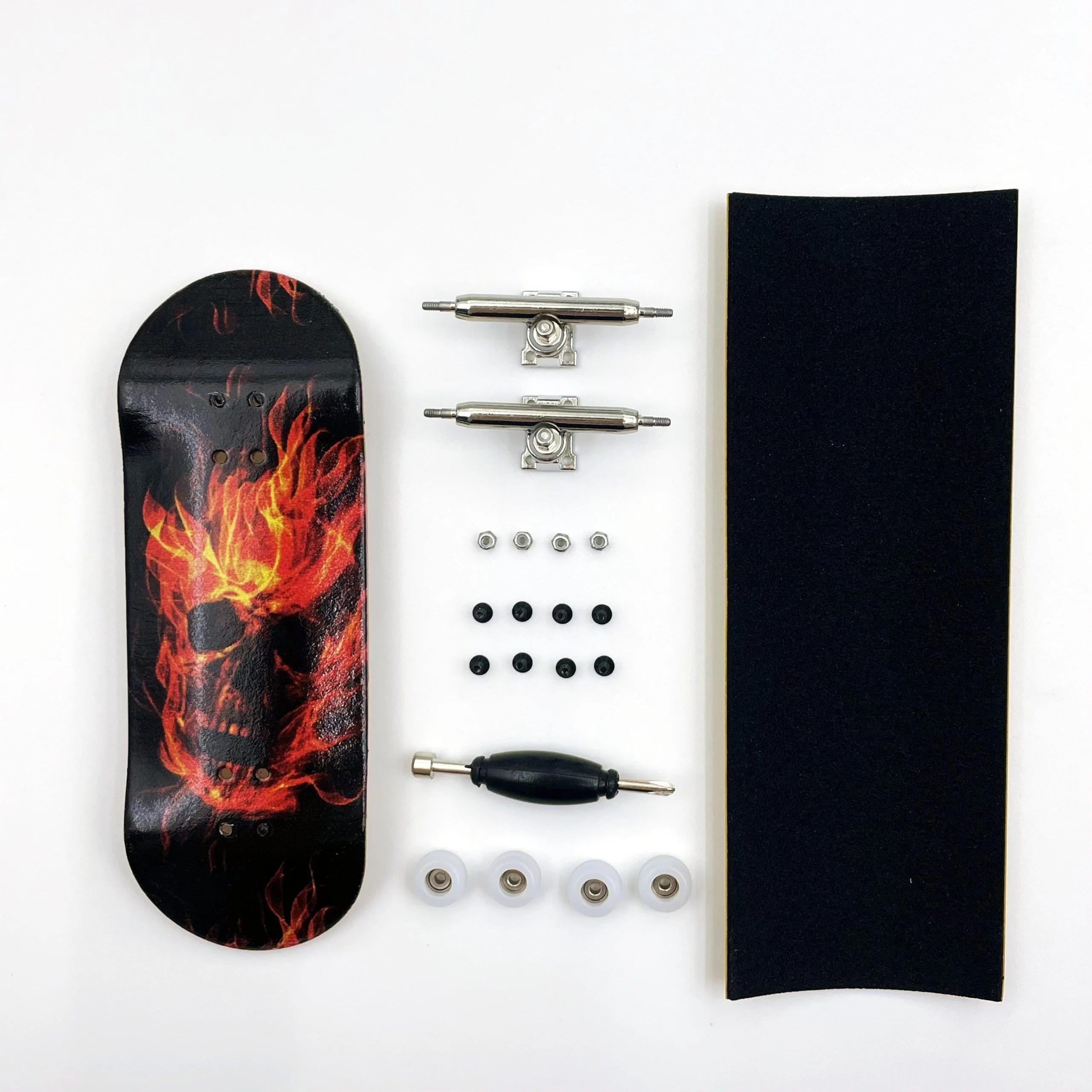 Finger Skate Pro Fire Skull