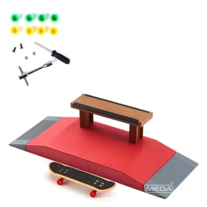 Rampes Finger Skate Avec Banc